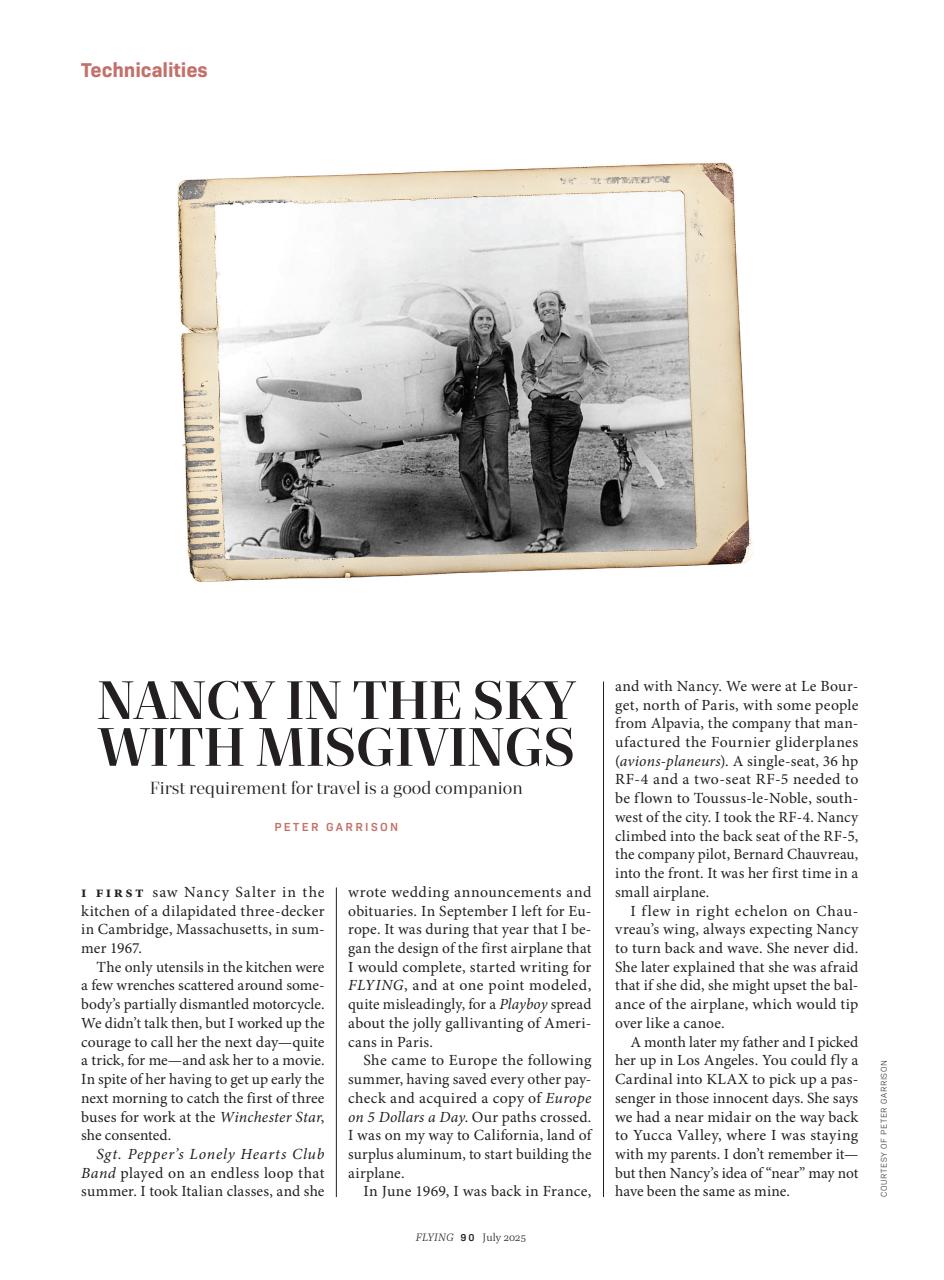 FLYING Magazine Preview Pages