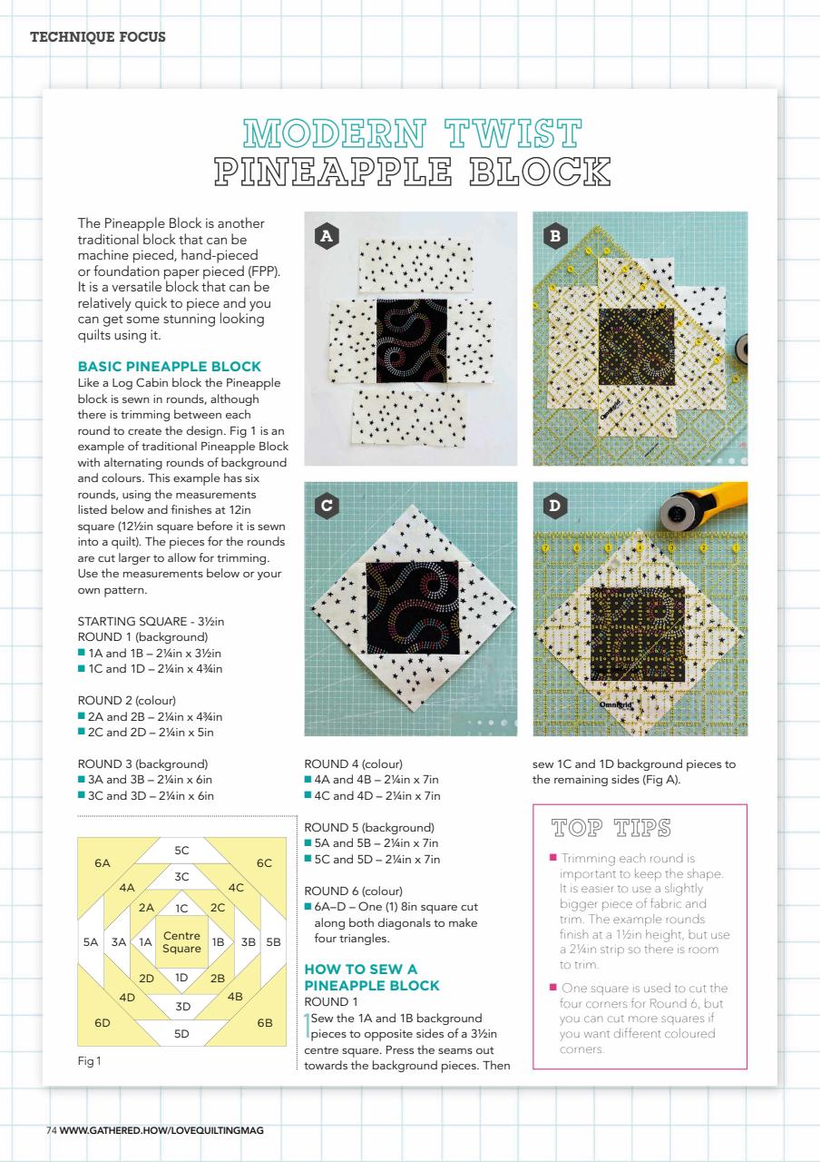 Love Patchwork & Quilting Preview Pages