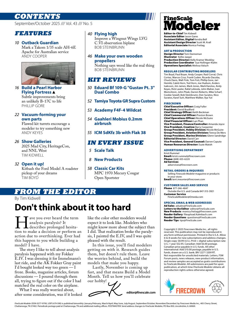 FineScale Modeler Preview Pages