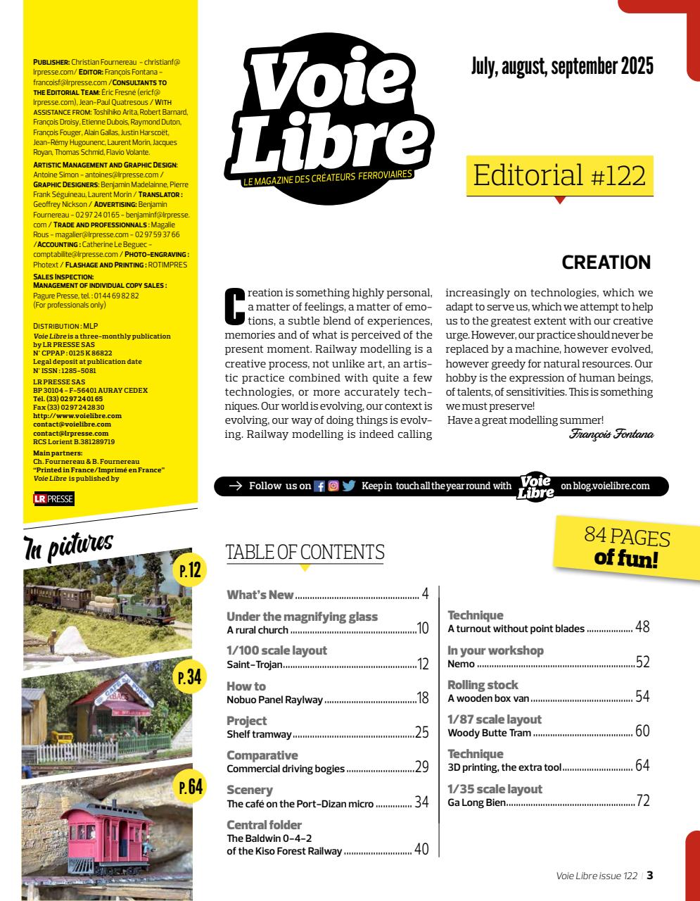 Voie Libre International Preview Pages