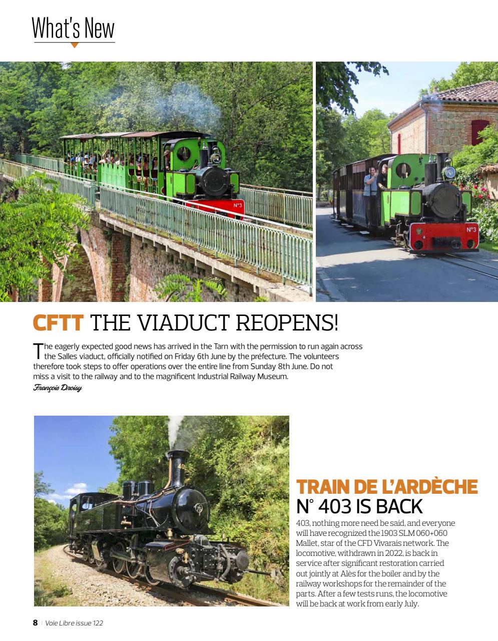 Voie Libre International Preview Pages