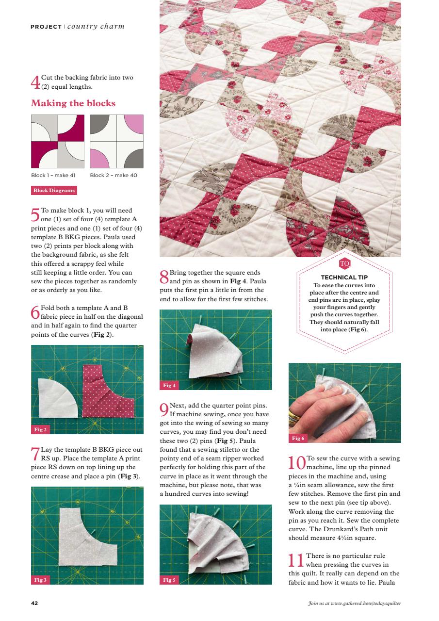 Today’s Quilter Preview Pages