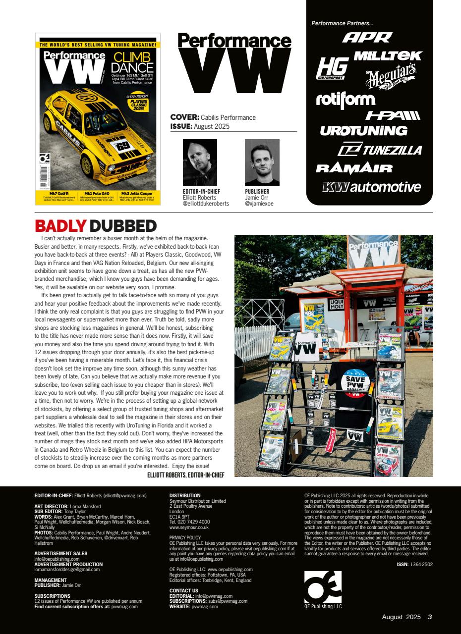 Performance VW Preview Pages