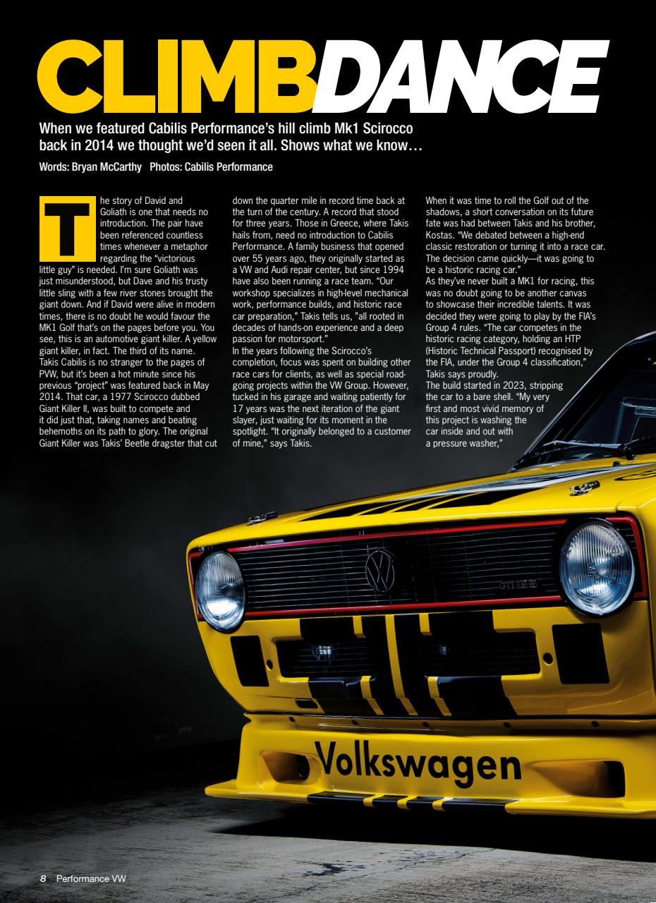 Performance VW Preview Pages