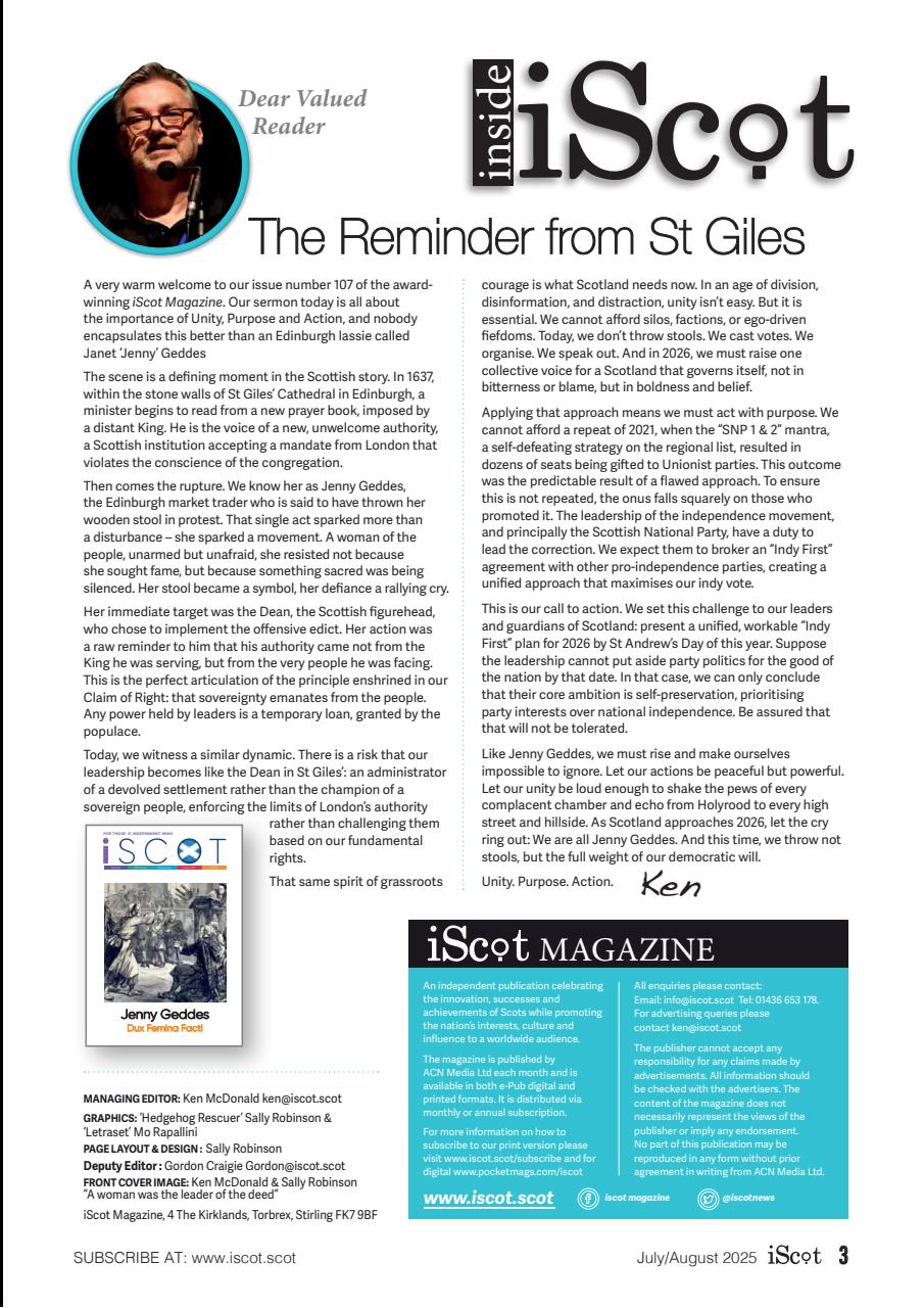 iScot Magazine Preview Pages