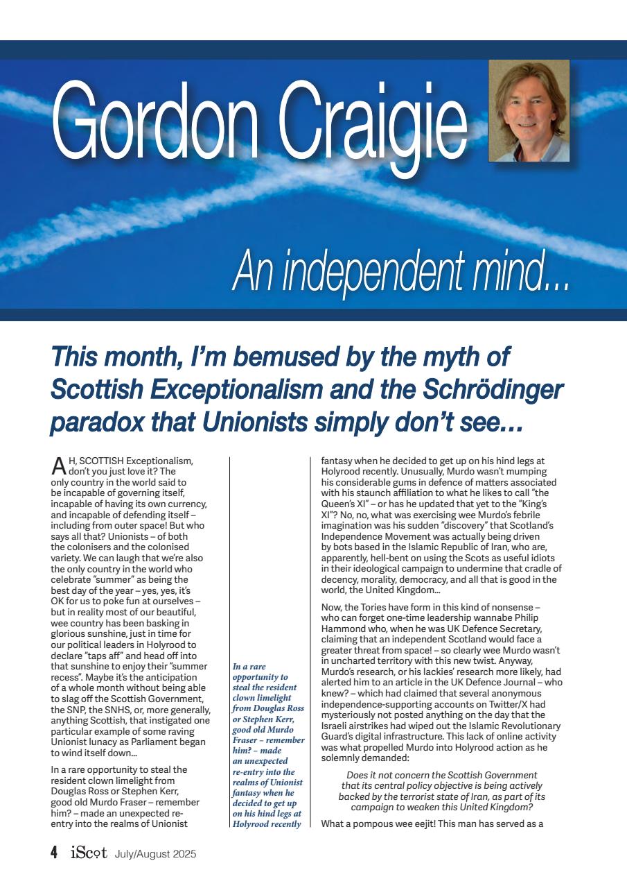 iScot Magazine Preview Pages