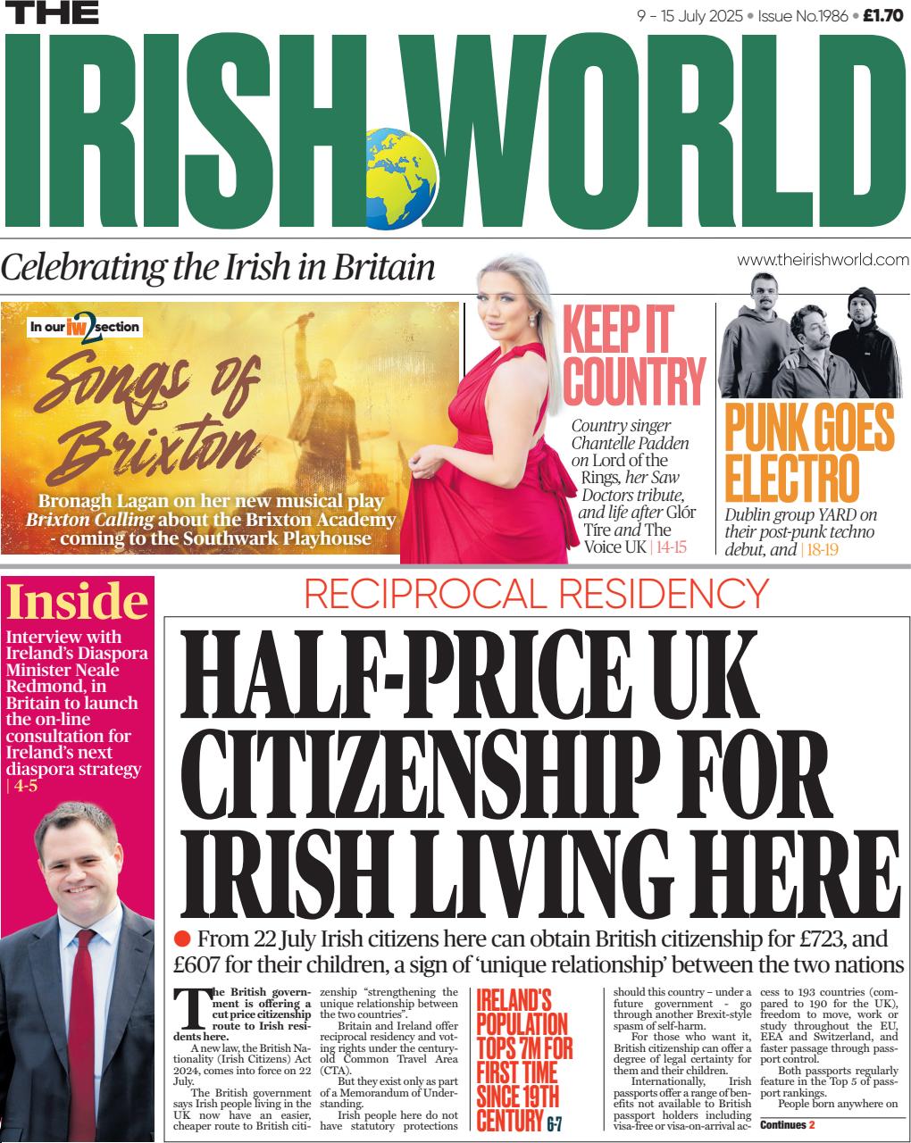 Irish World Preview Pages