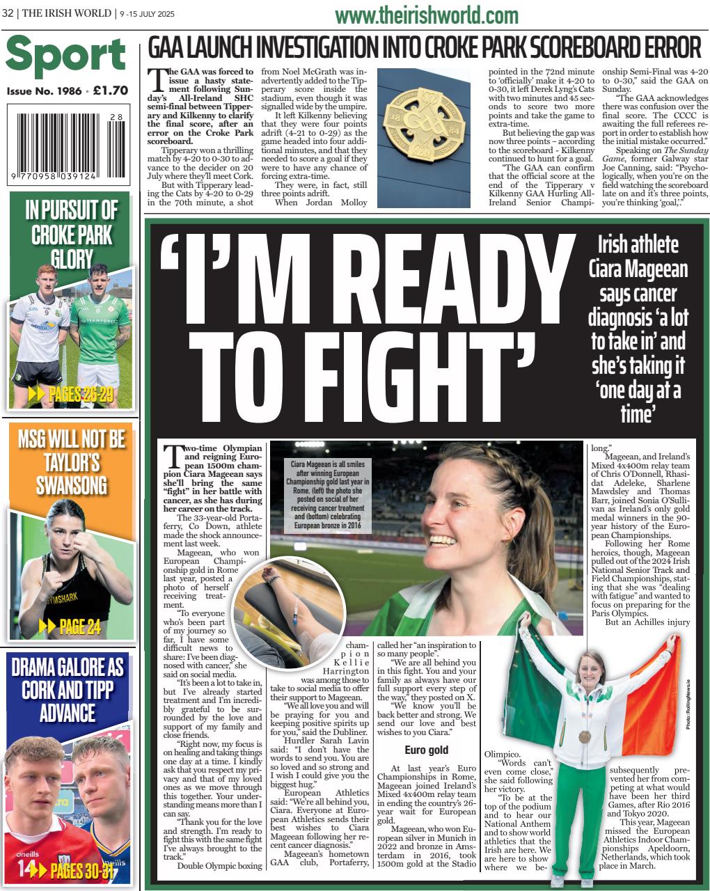 Irish World Preview Pages