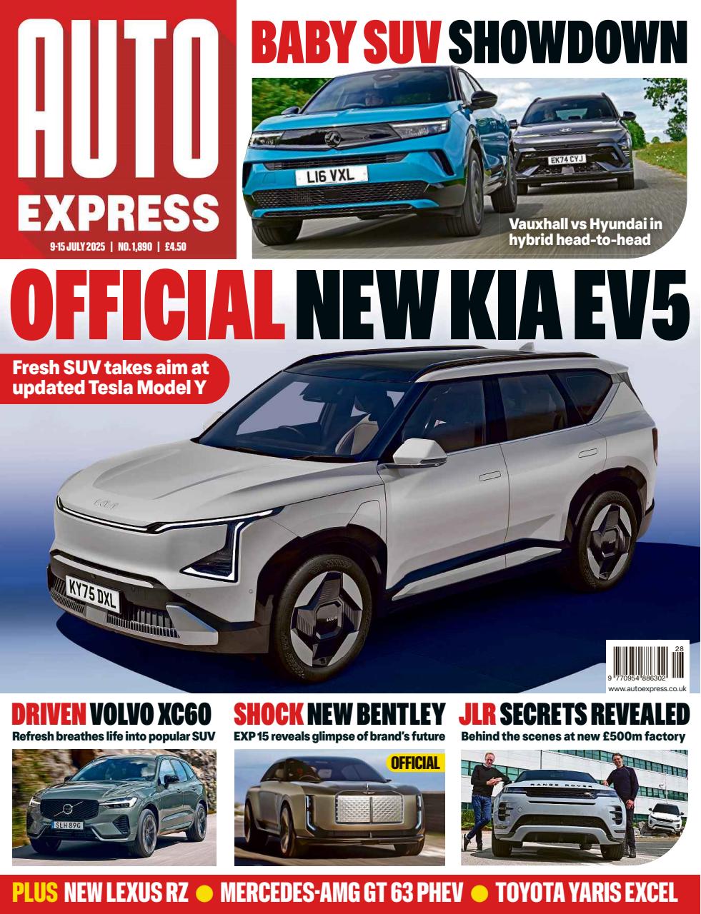 Auto Express Preview Pages