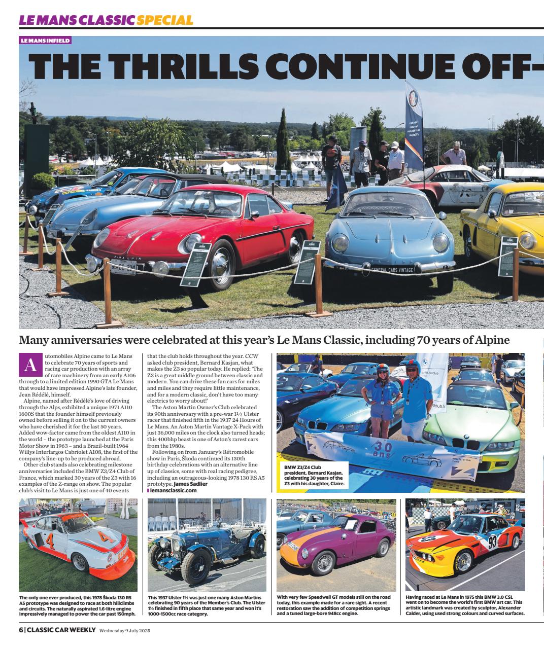 Classic Car Weekly Preview Pages