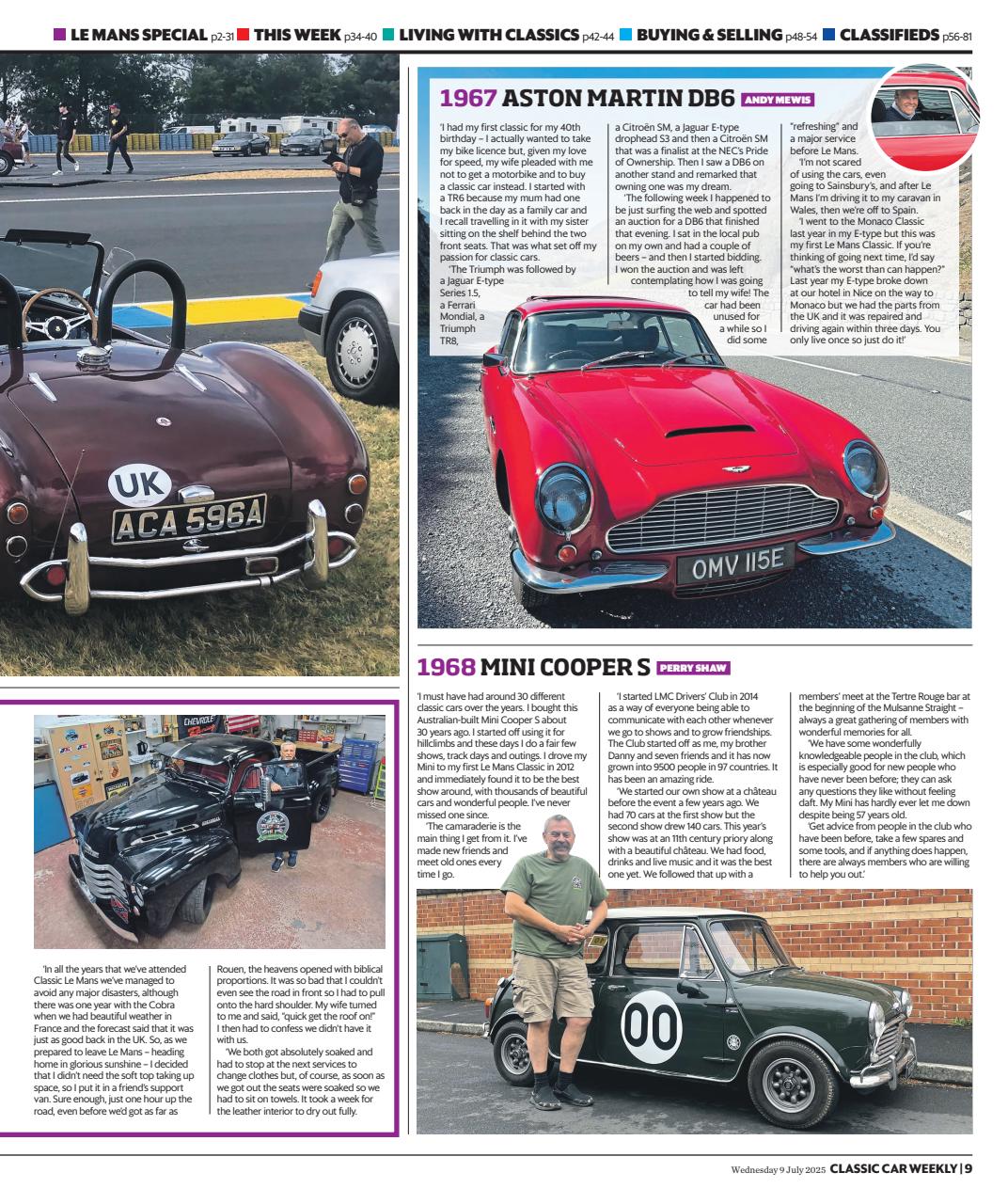 Classic Car Weekly Preview Pages