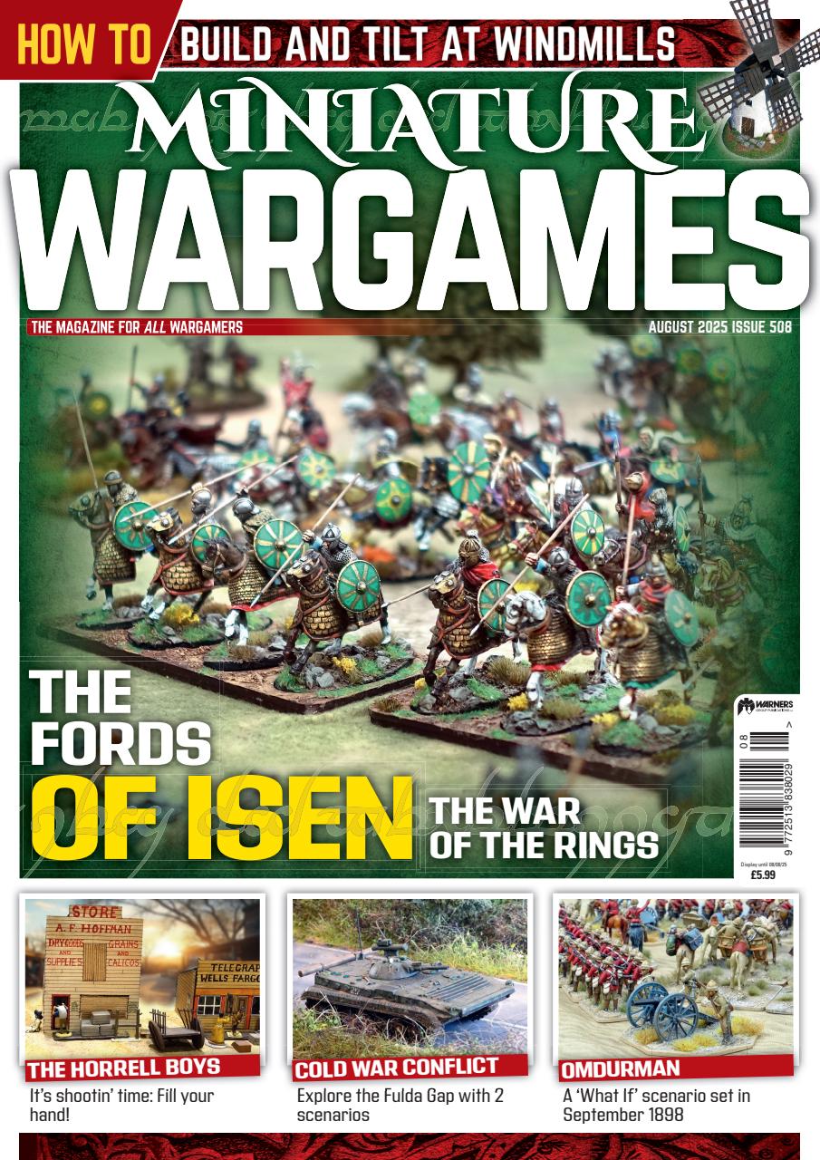 Miniature Wargames Preview Pages