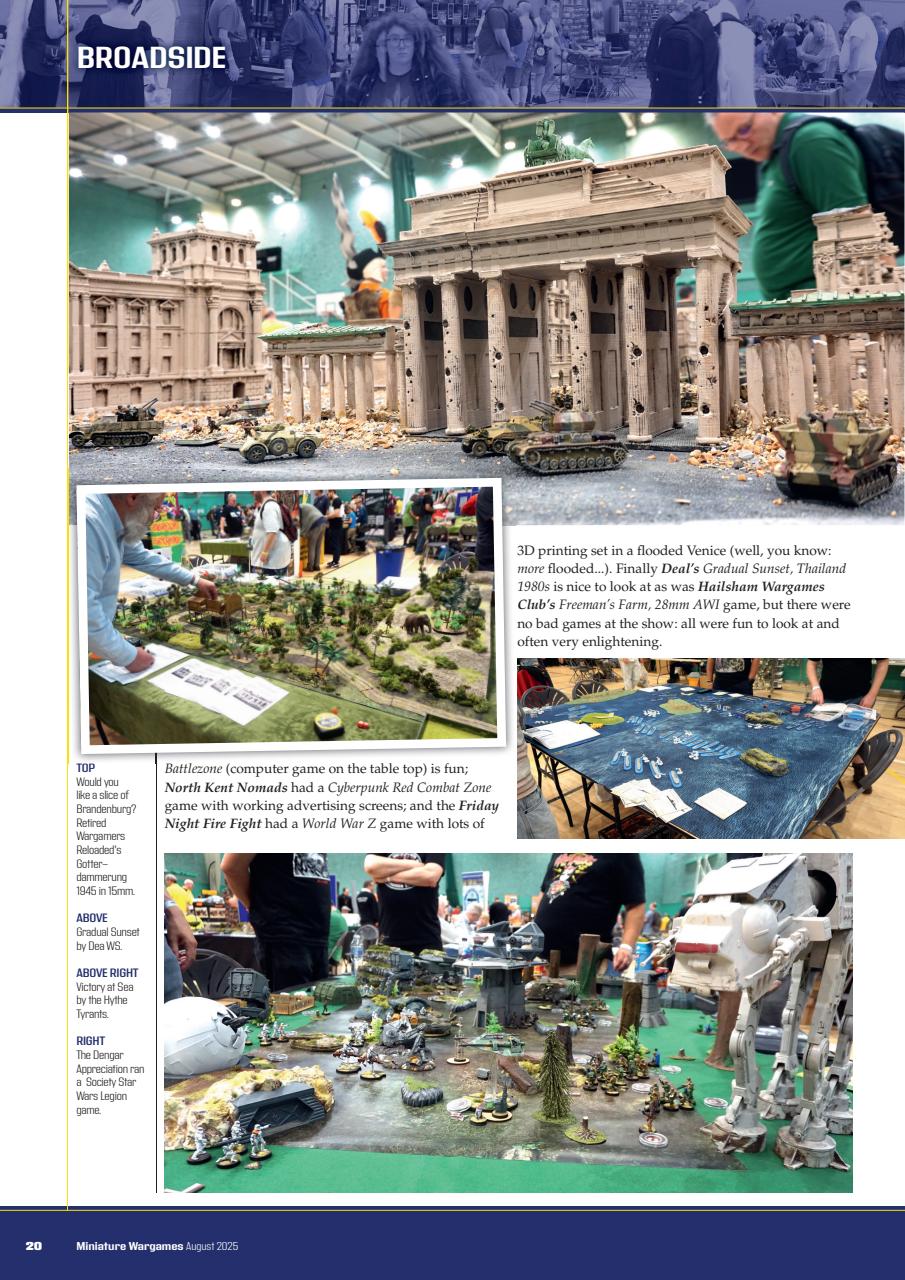 Miniature Wargames Preview Pages