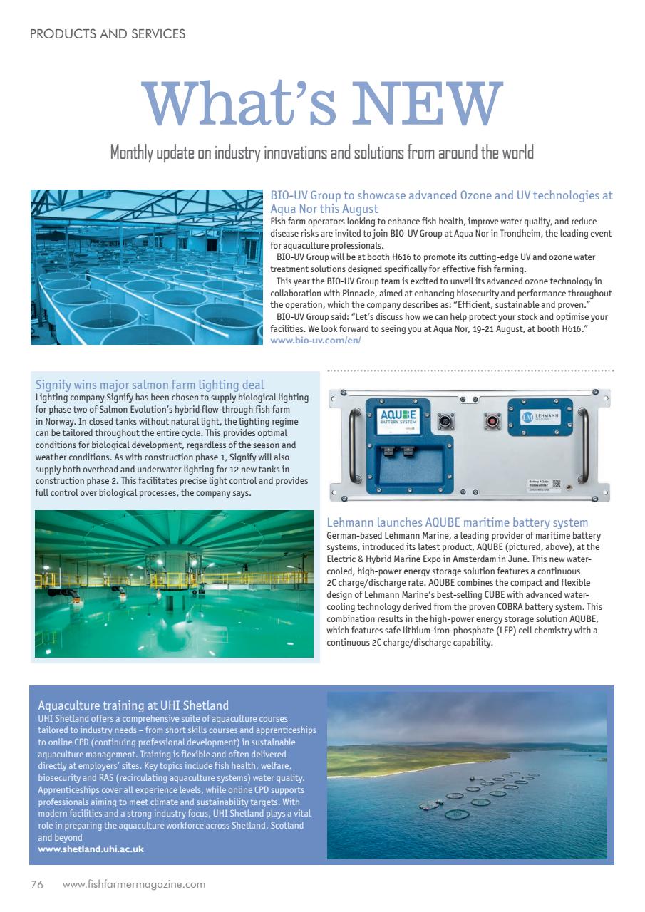 Fish Farmer Magazine Preview Pages