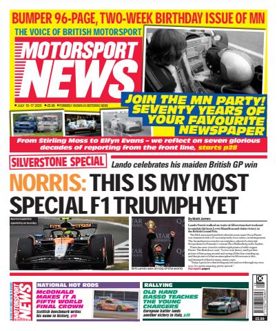 Motorsport News issue 10-Jul-25