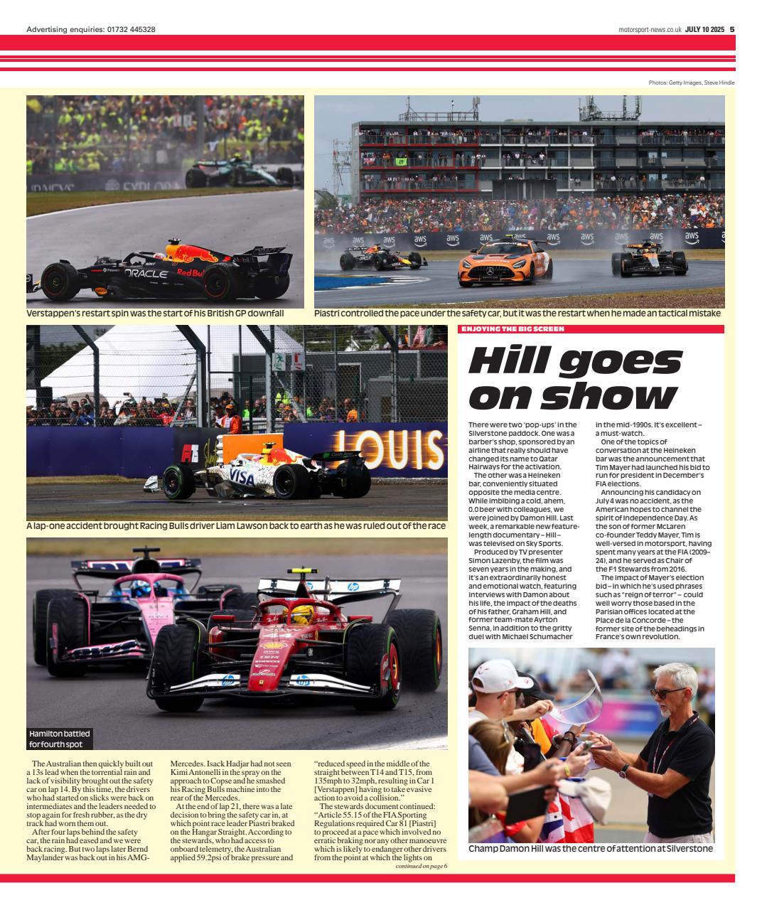 Motorsport News Preview Pages