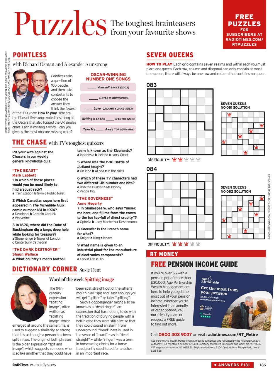 Radio Times Preview Pages