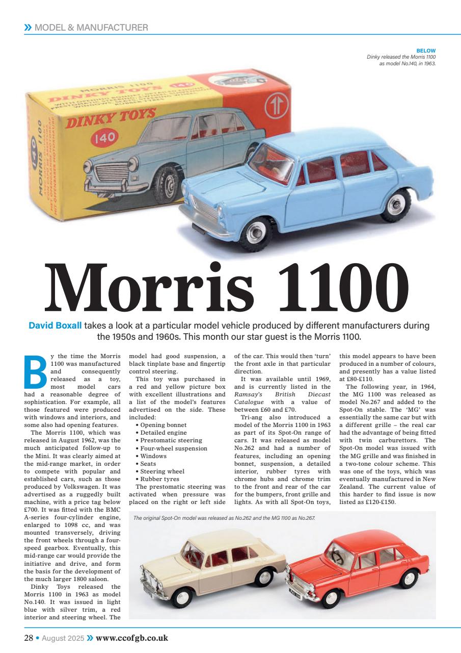 Collectors Gazette Preview Pages
