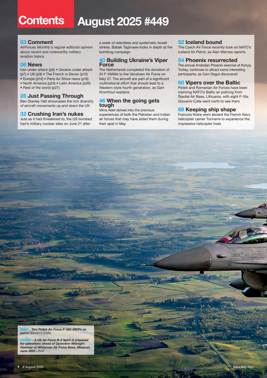 AirForces Monthly Preview Pages
