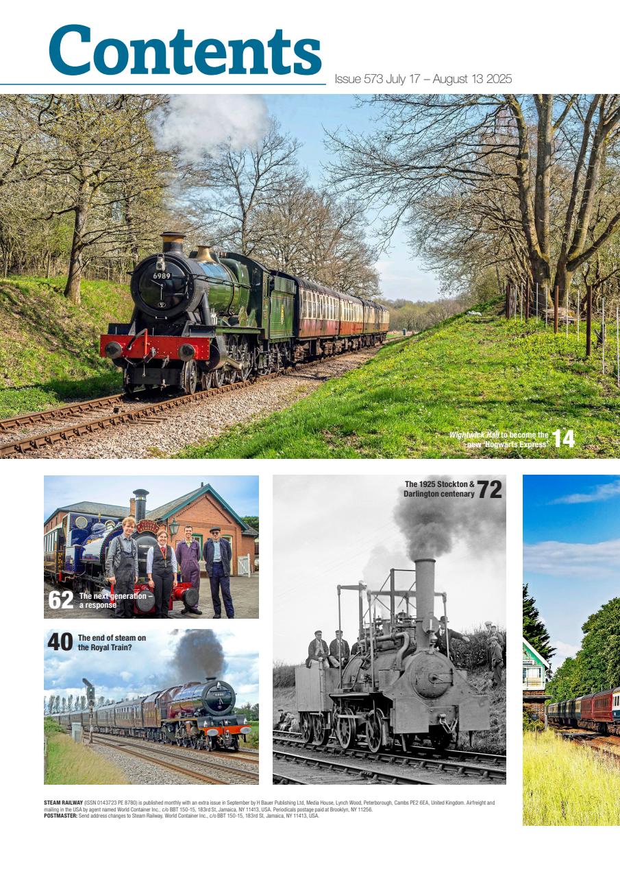 Steam Railway Preview Pages