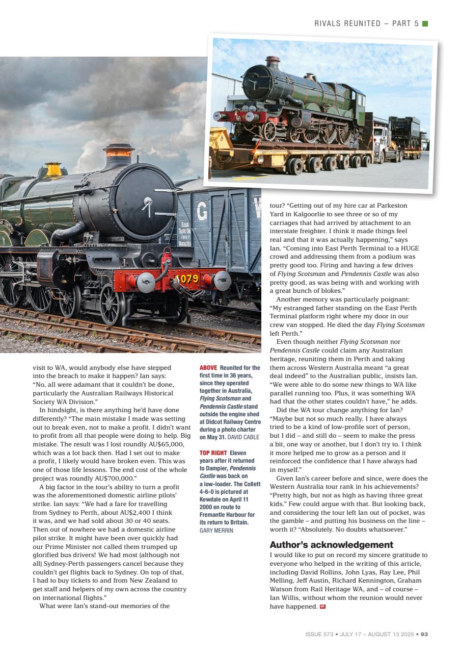 Steam Railway Preview Pages