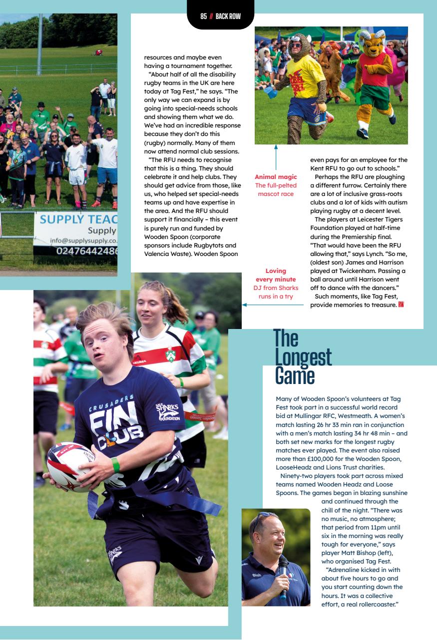 Rugby World Preview Pages