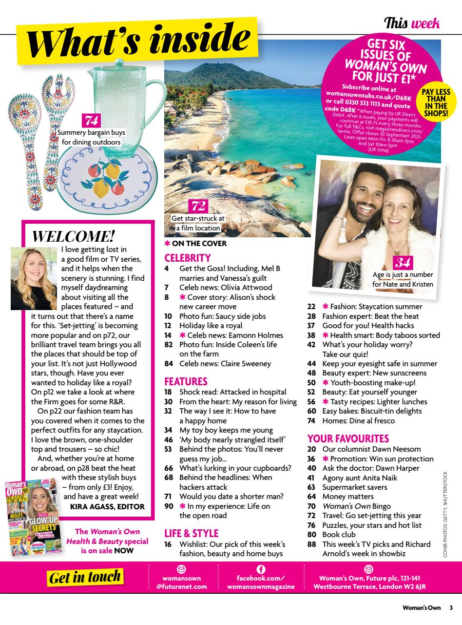 Woman's Own Preview Pages