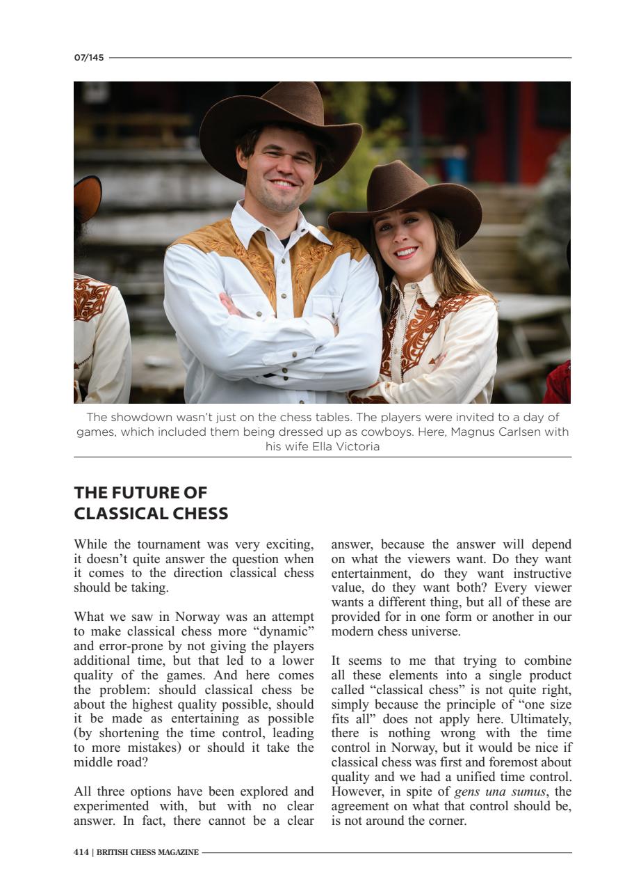 British Chess Magazine Preview Pages