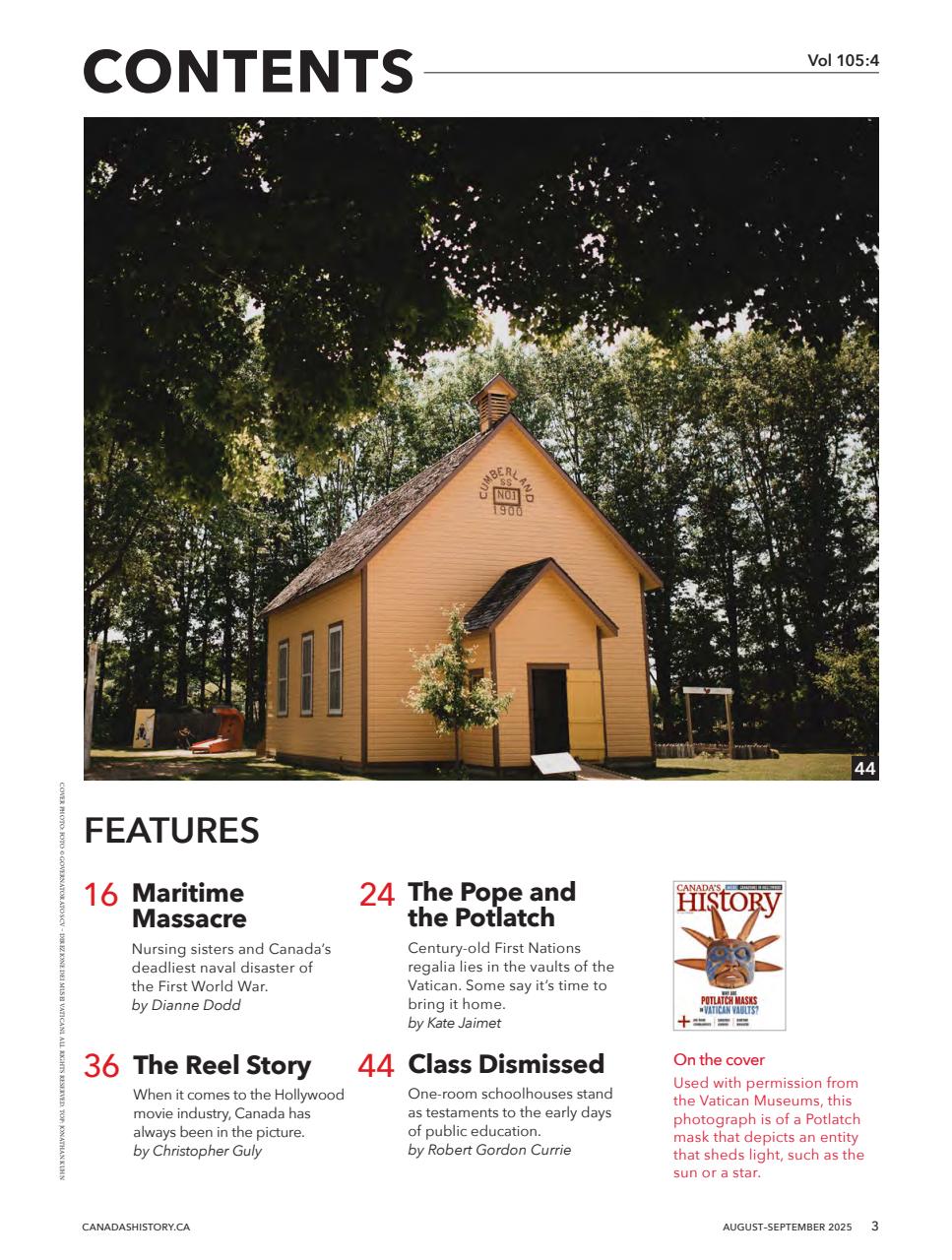 Canada's History Preview Pages