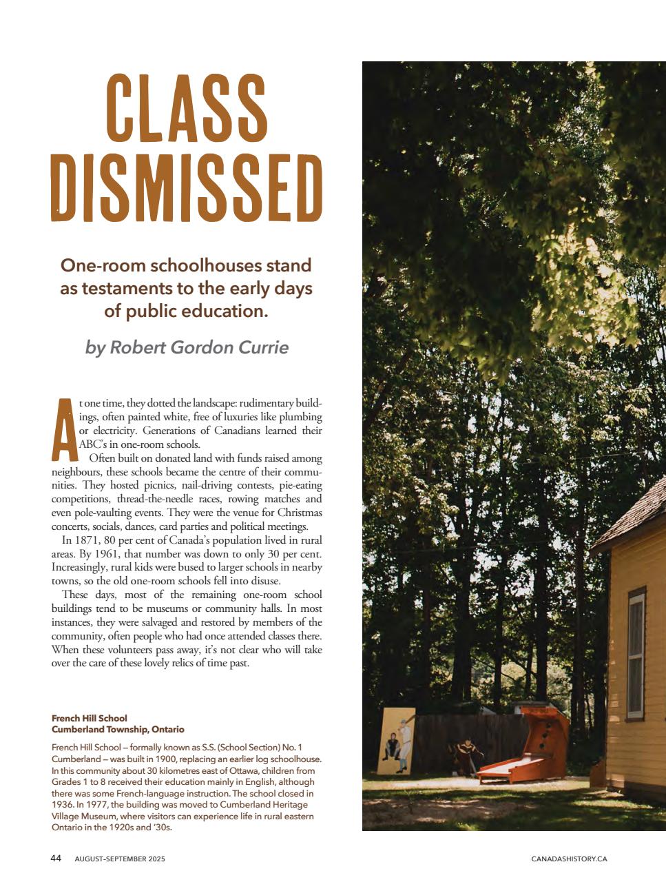 Canada's History Preview Pages