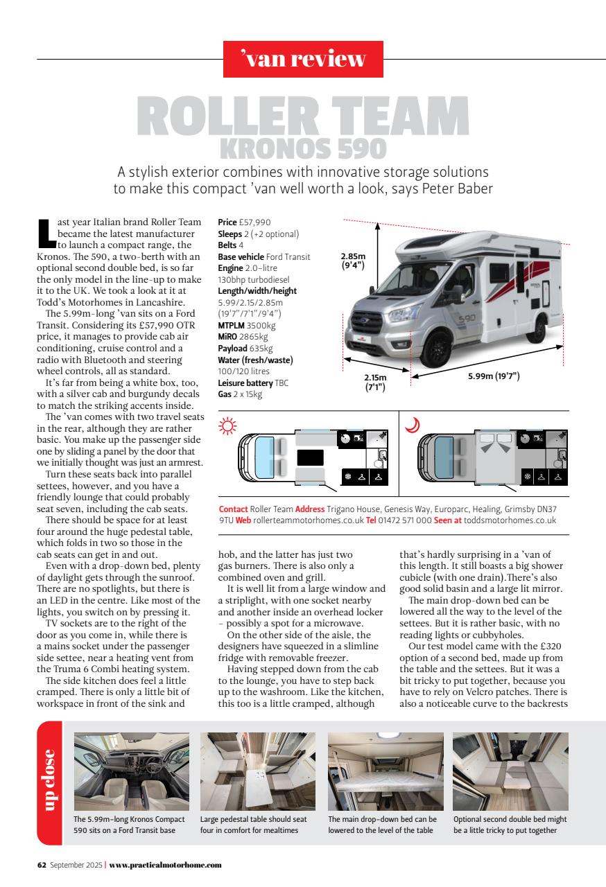 Practical Motorhome Preview Pages