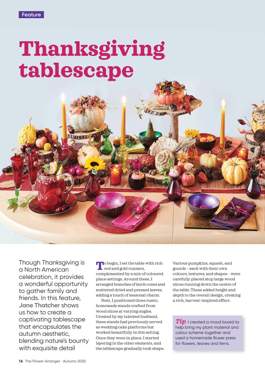 The Flower Arranger Preview Pages