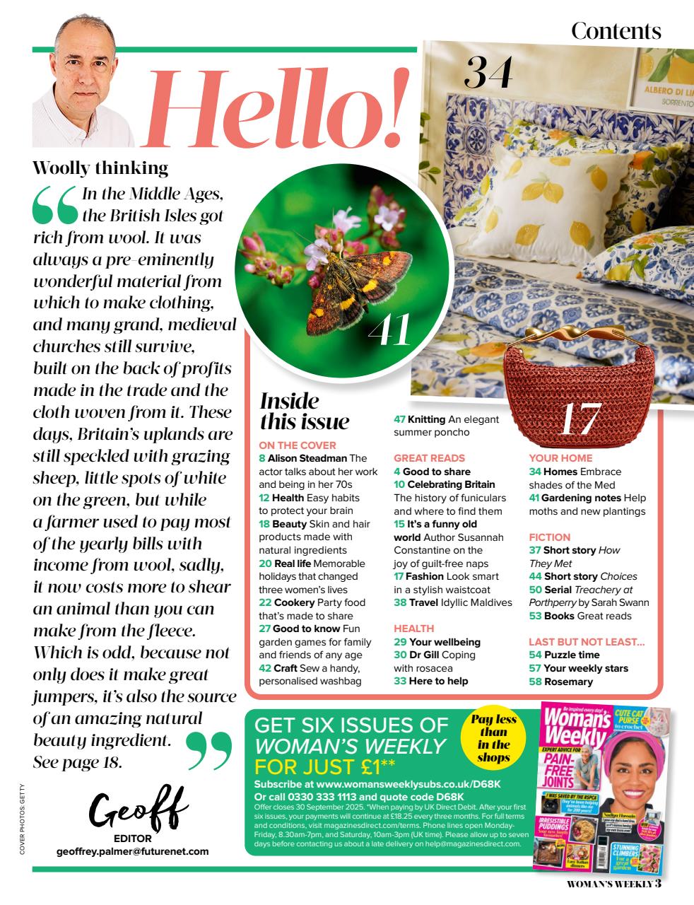 Woman's Weekly Preview Pages