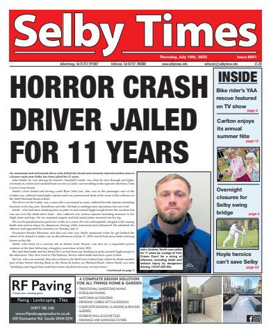 Selby Times issue July 10th 2025