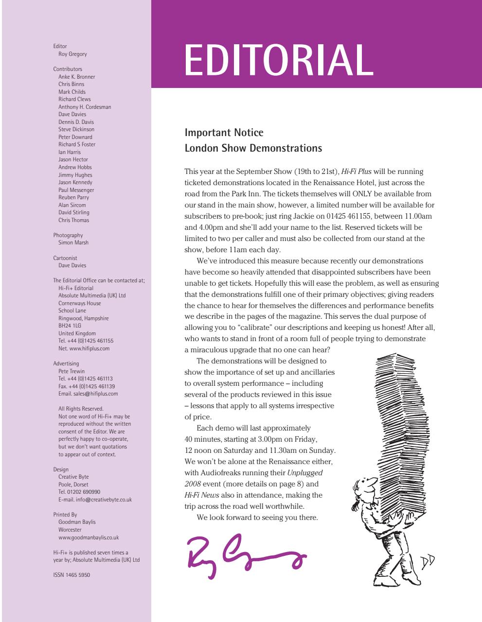 hi-fi+ Global Network Preview Pages