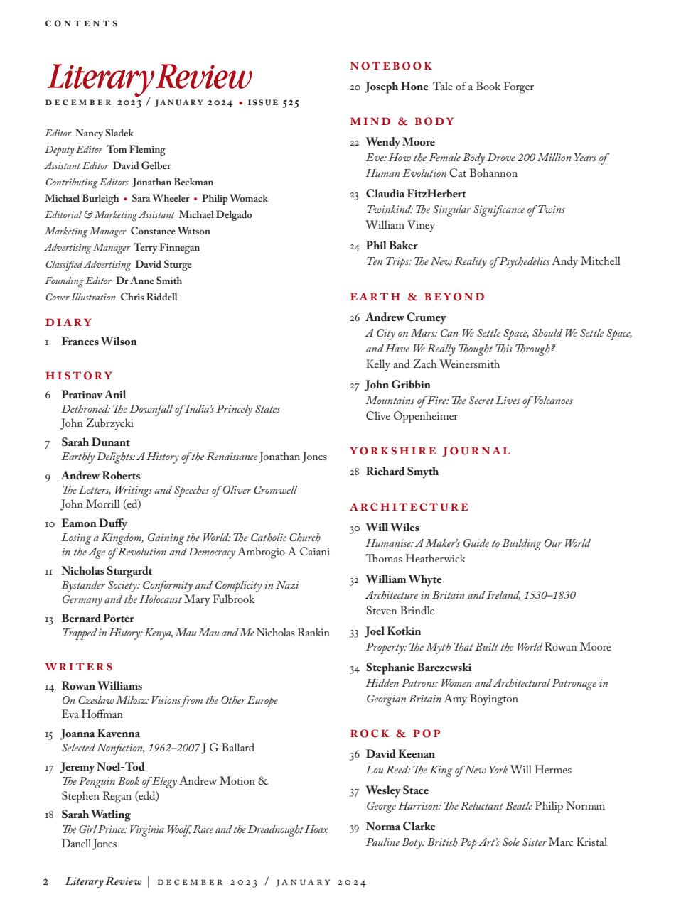 Literary Review Preview Pages