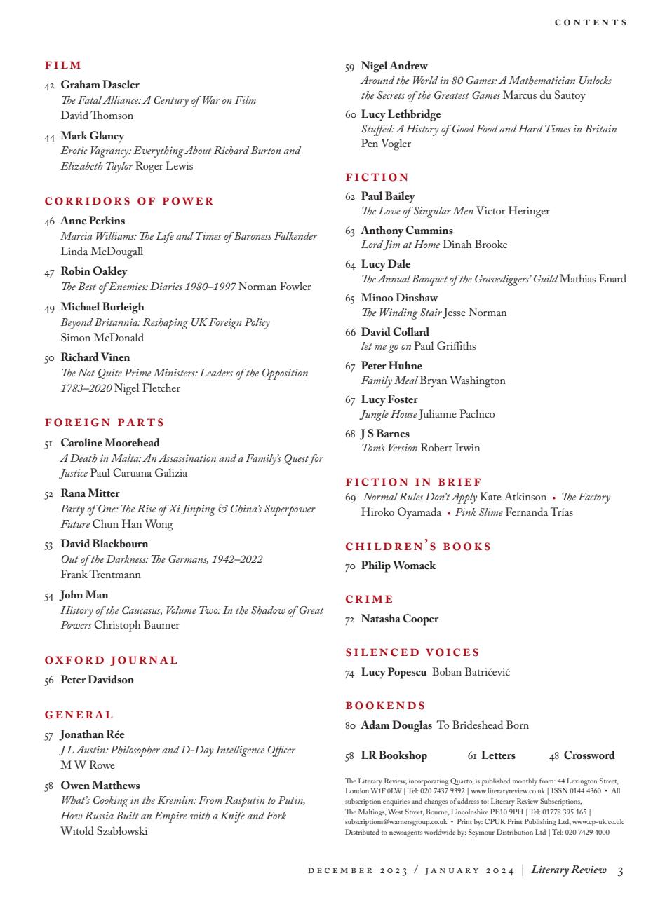 Literary Review Preview Pages