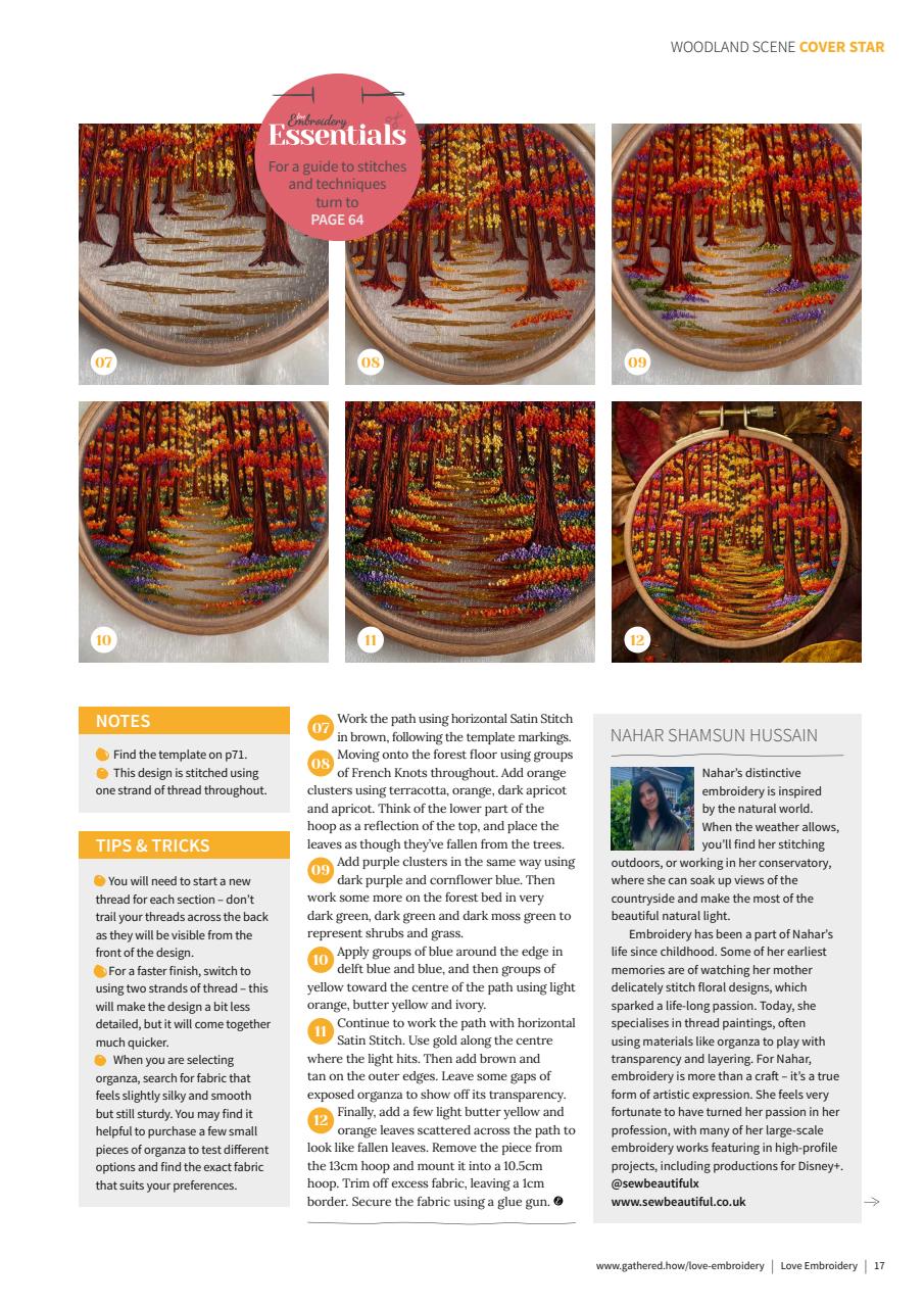 Love Embroidery Preview Pages