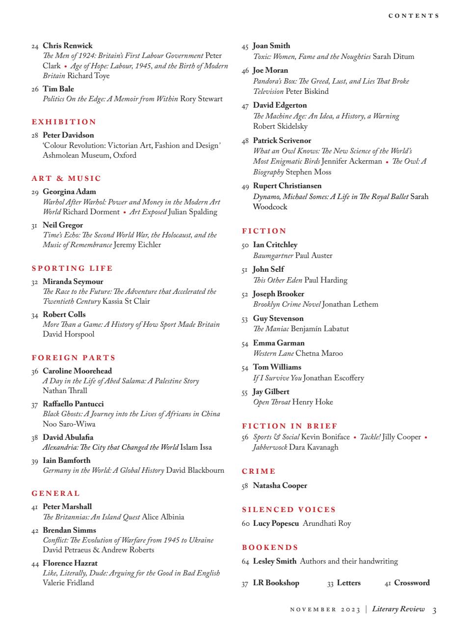 Literary Review Preview Pages