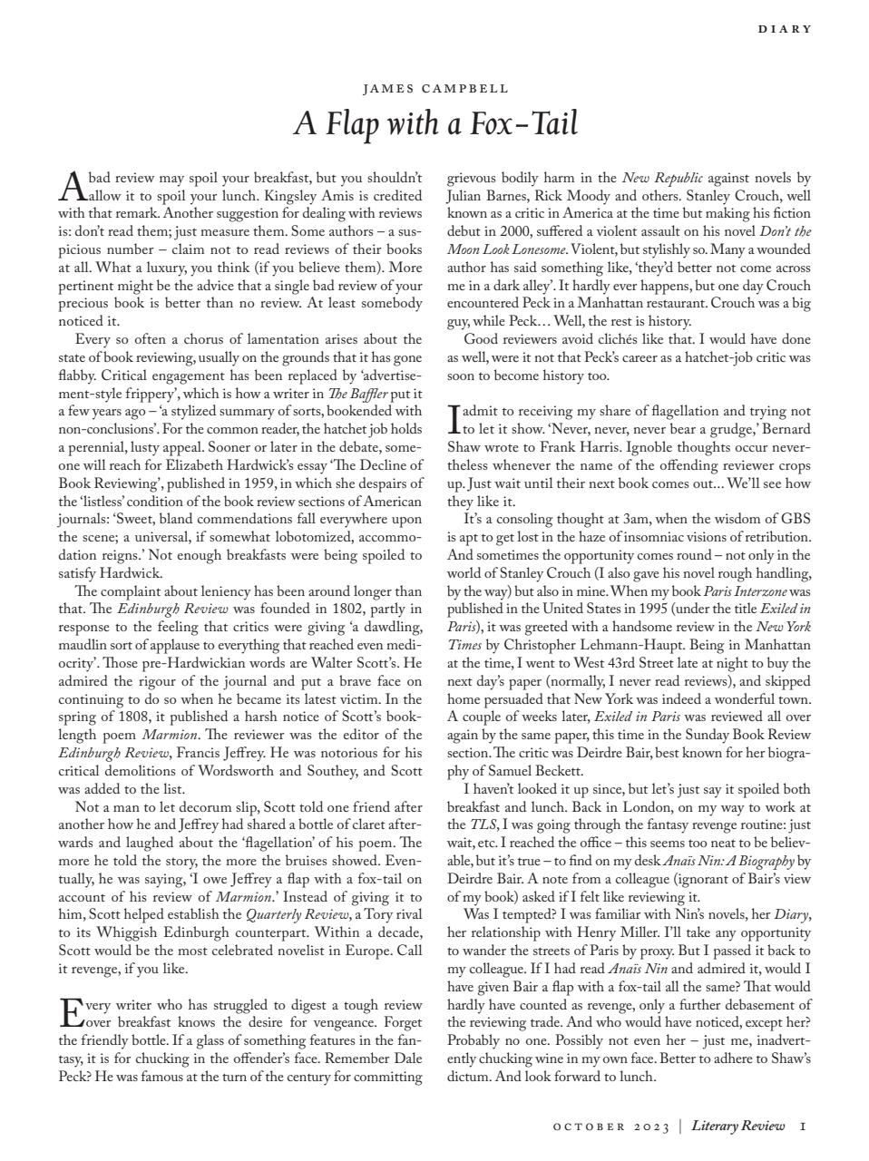 Literary Review Preview Pages