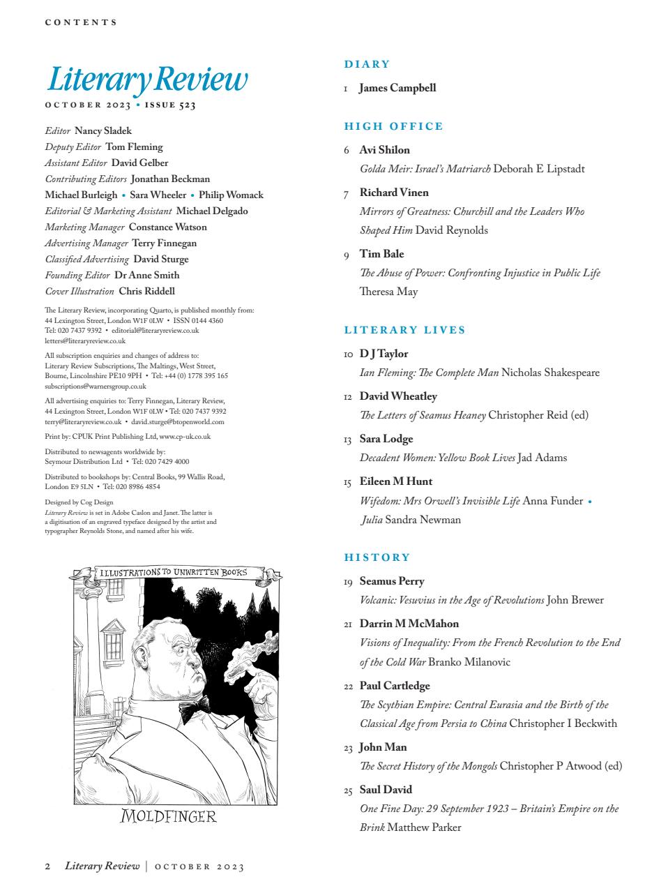 Literary Review Preview Pages