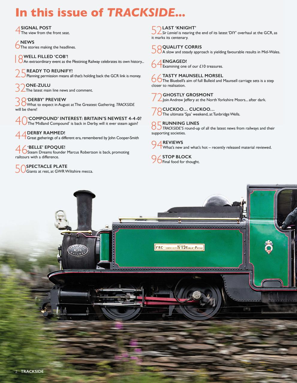 Trackside Preview Pages