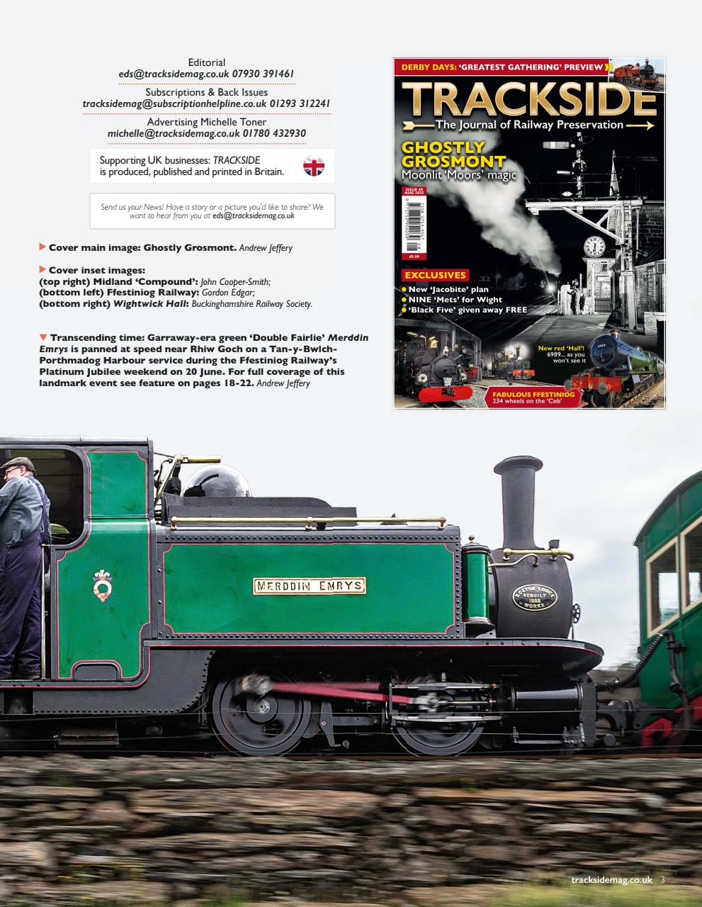 Trackside Preview Pages