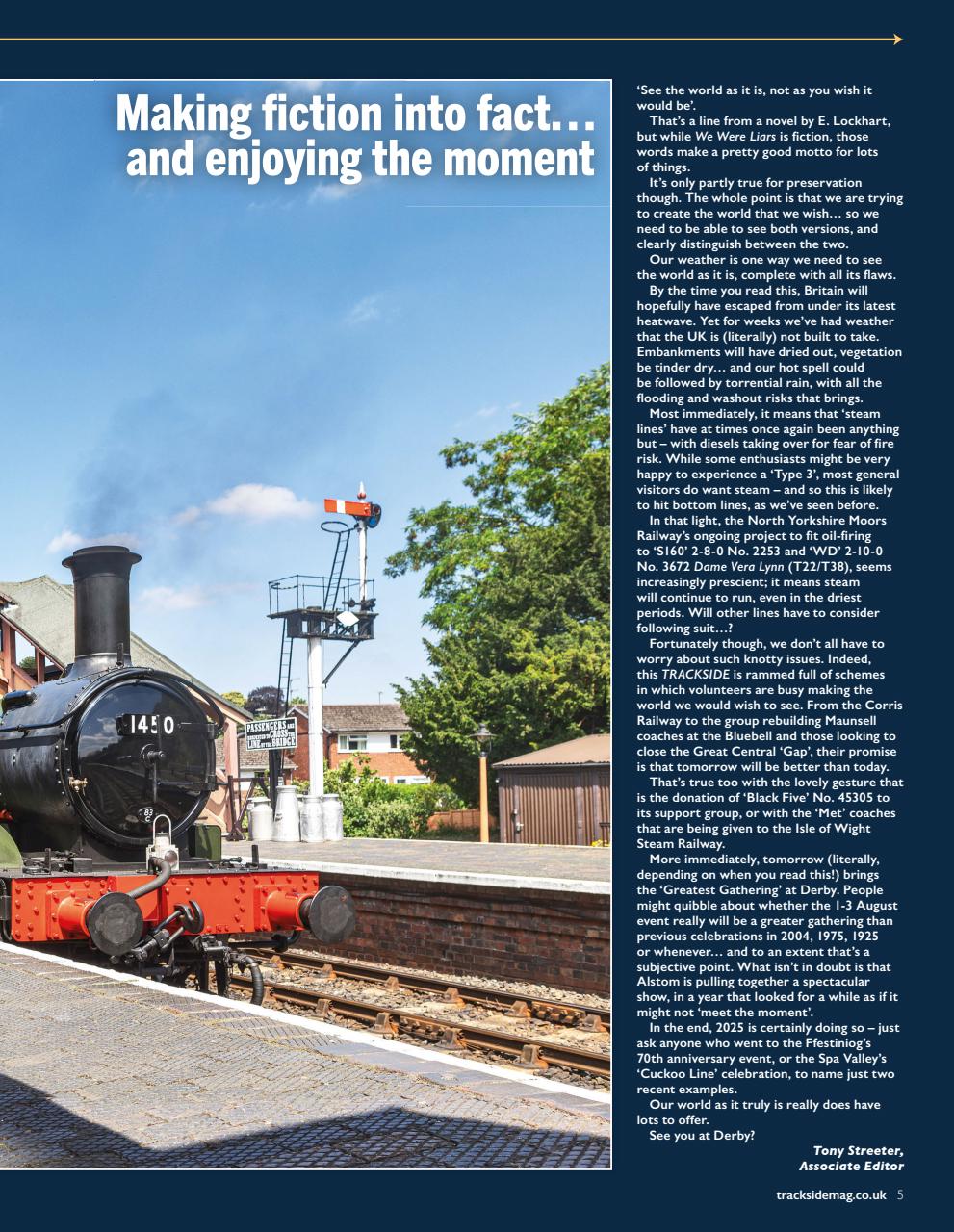 Trackside Preview Pages