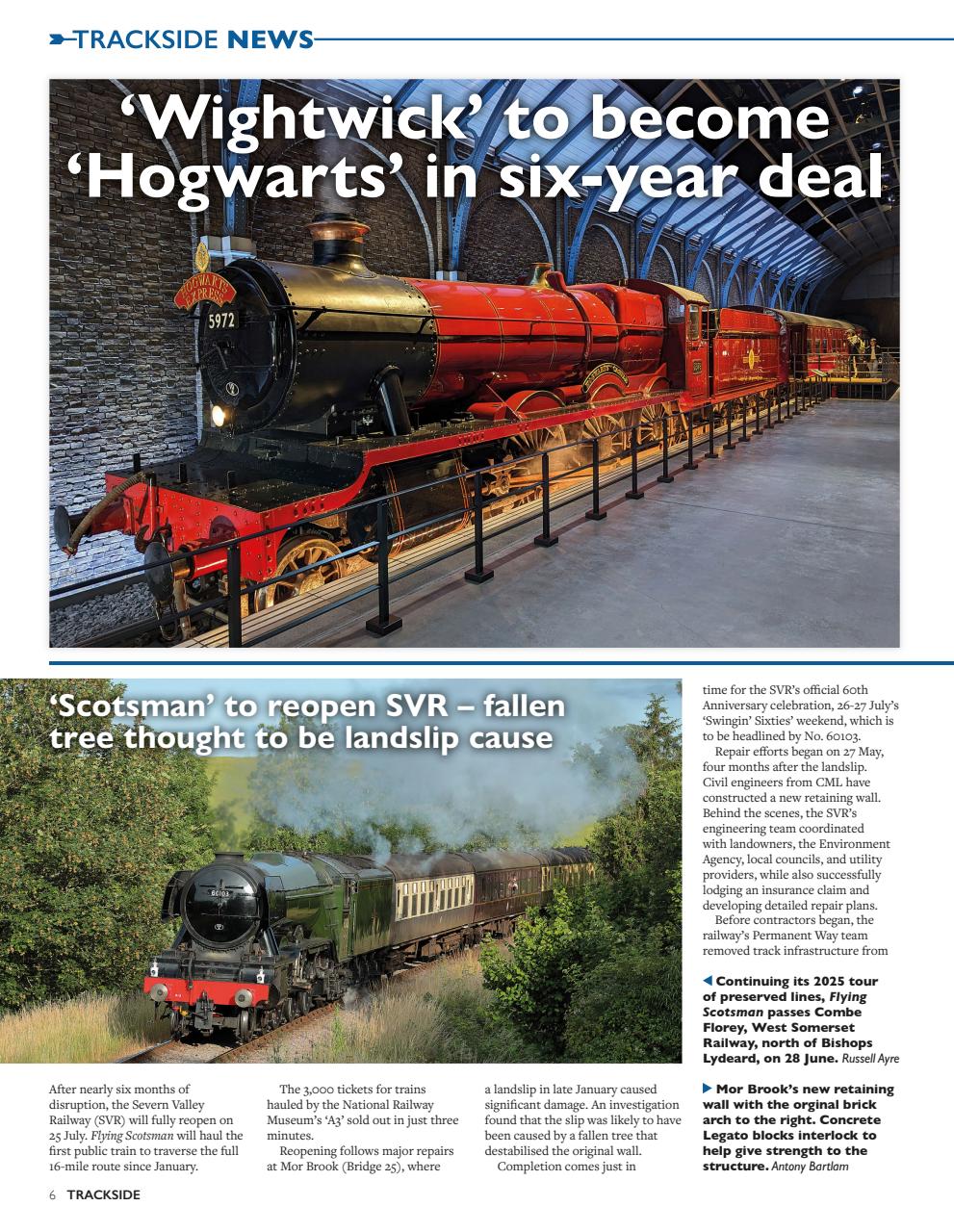 Trackside Preview Pages