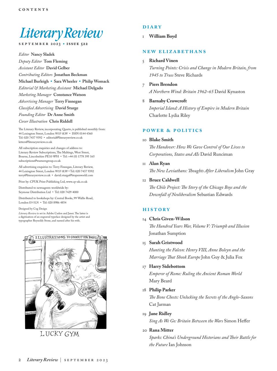 Literary Review Preview Pages