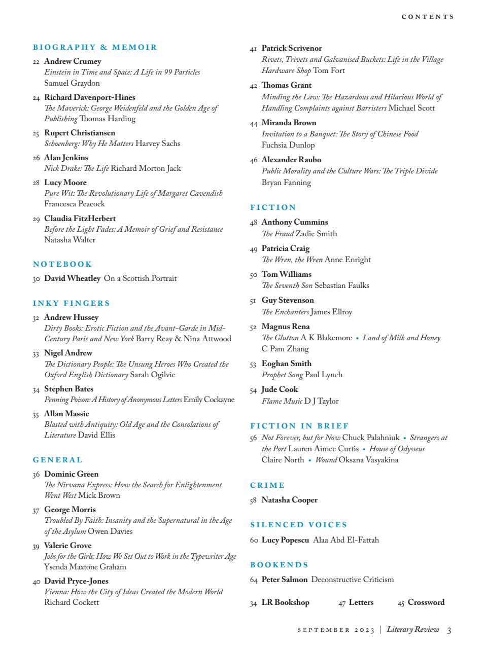 Literary Review Preview Pages