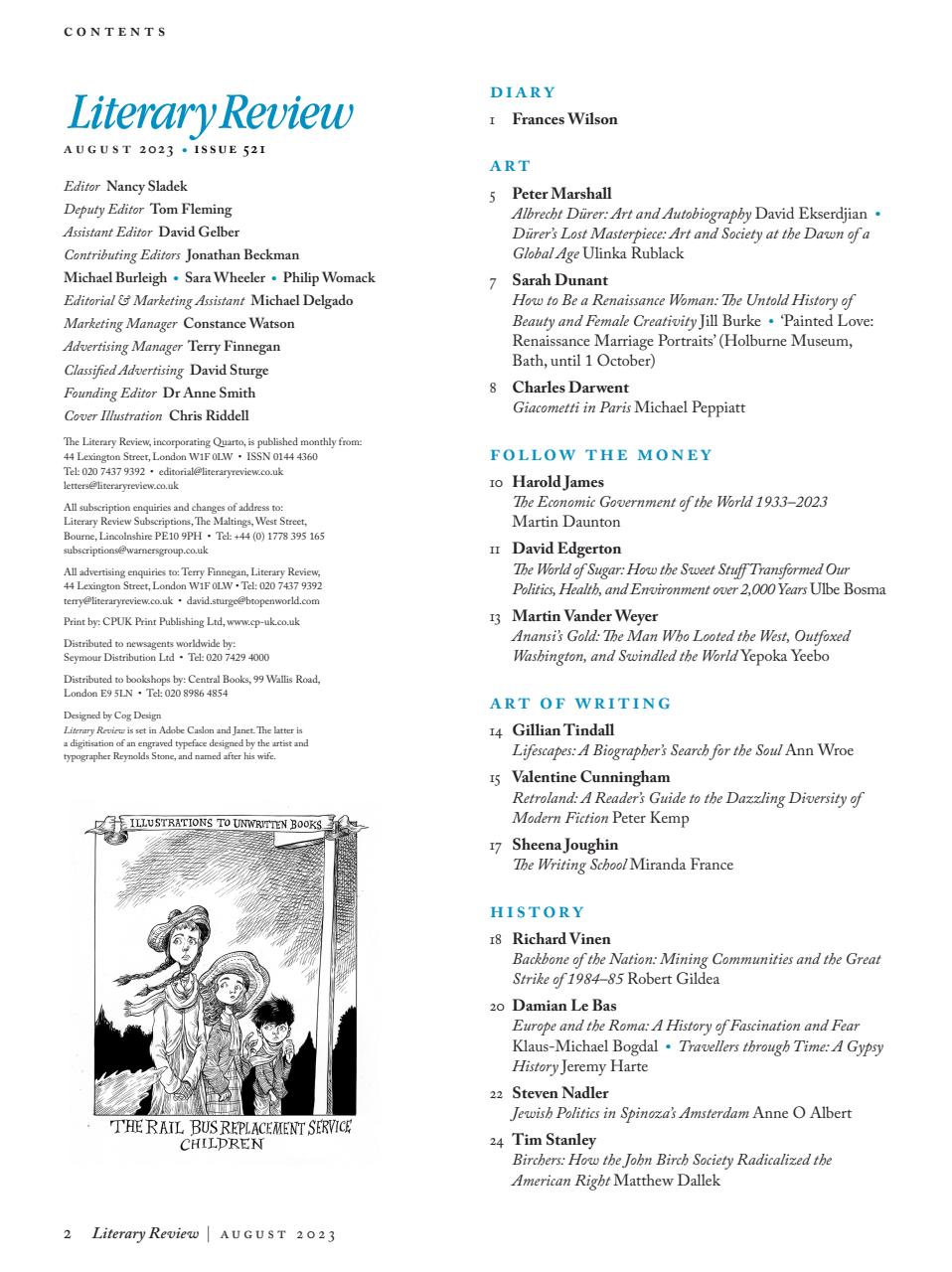 Literary Review Preview Pages