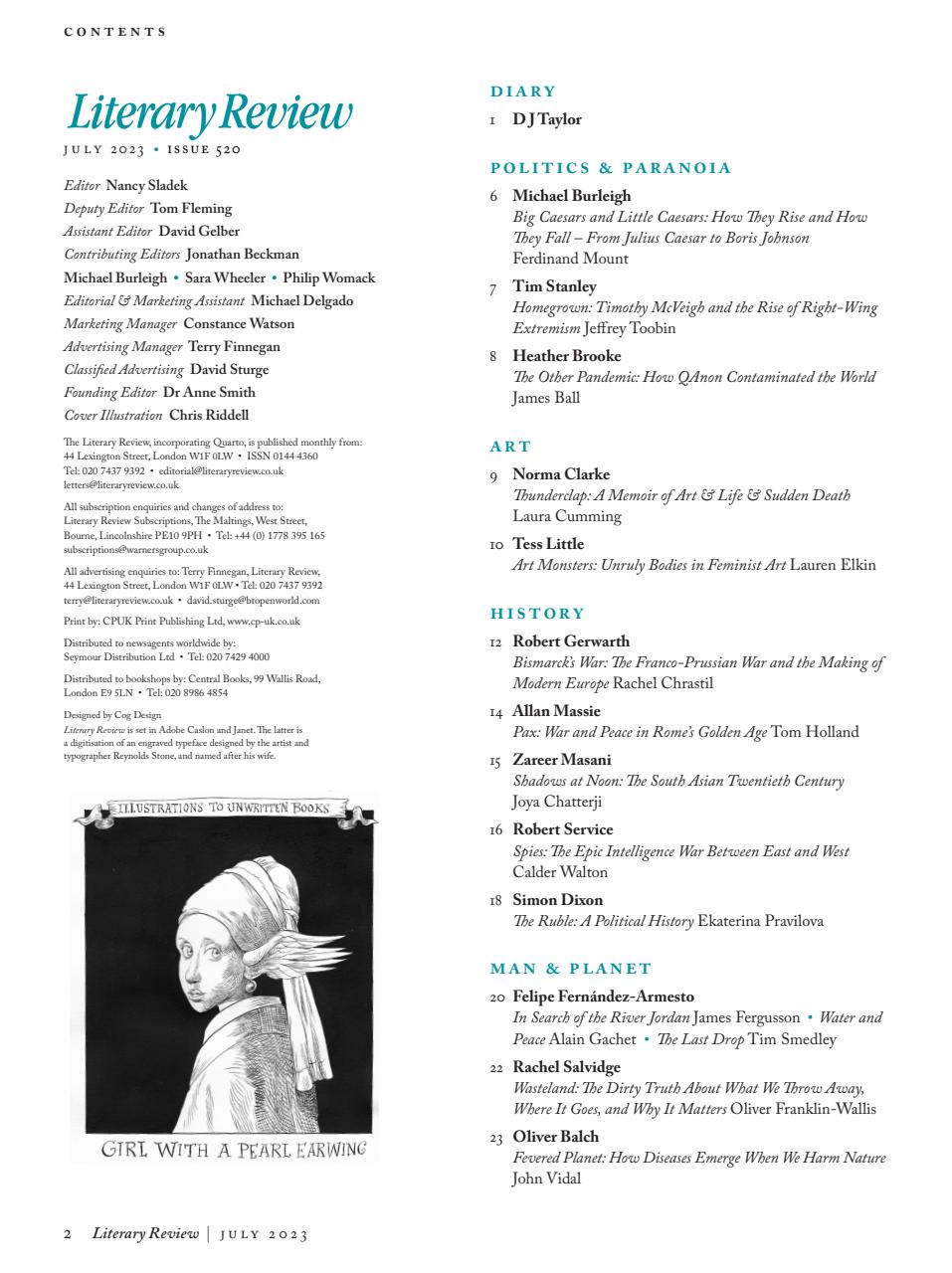 Literary Review Preview Pages