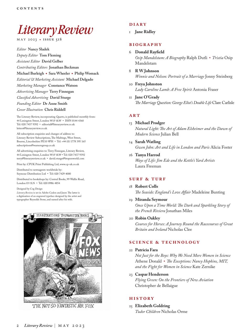 Literary Review Preview Pages